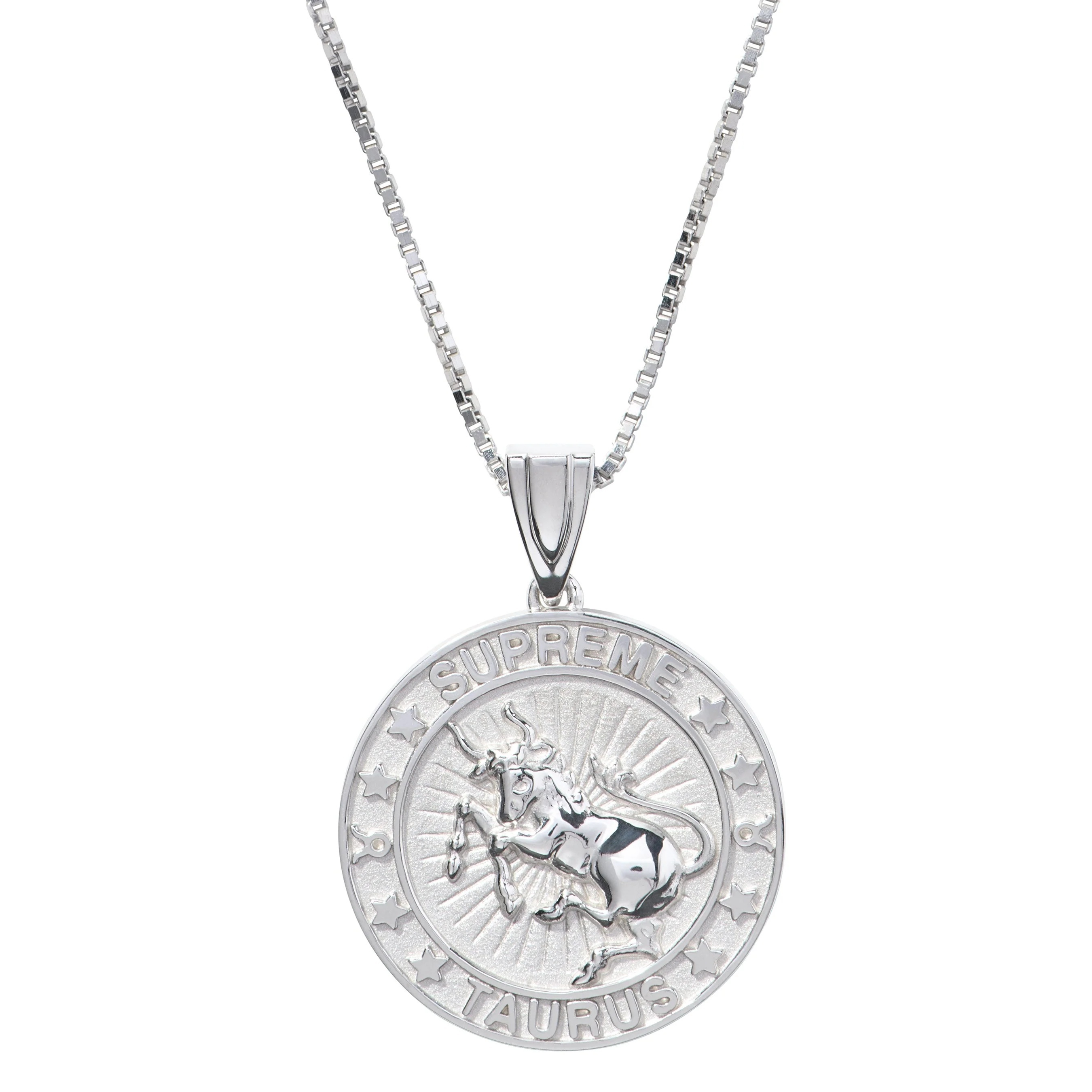 Supreme®/Jacob&Co Sterling Silver Zodiac Pendant view 26